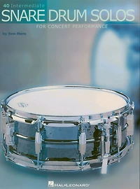 40 Intermediate Snare Drum Solos (Music Instruction): for Concert Performance