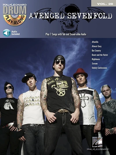 Avenged Sevenfold (Songbook): Drum Play-Along Volume 28
