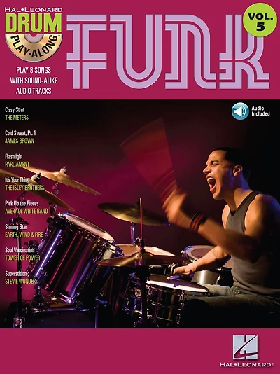 Funk (Songbook): Drum Play-Along Volume 5