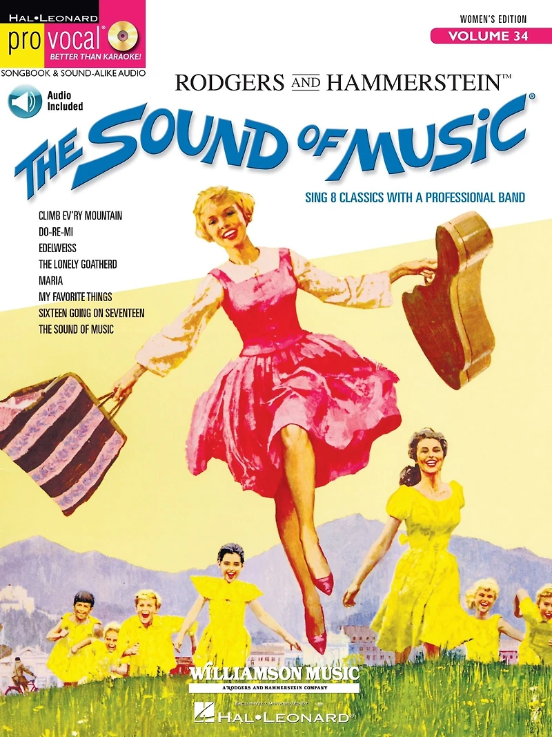 The Sound of Music (Songbook): Pro Vocal Women's Edition Volume 34