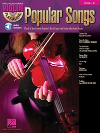 Popular Songs (Songbook): Violin Play-Along Volume 2