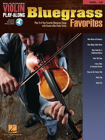 Bluegrass Favorites: Violin Play-Along Volume 10