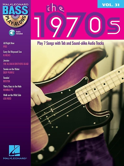 The 1970s (Songbook): Bass Play-Along Volume 31