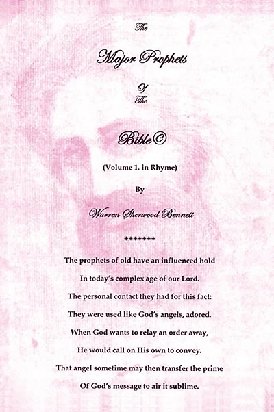 The Major Prophets Of the Bible: Volume 1. in Rhyme