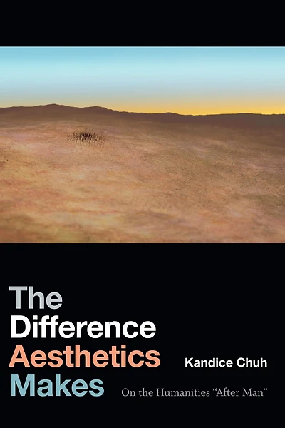 The Difference Aesthetics Makes: On the Humanities "After Man"