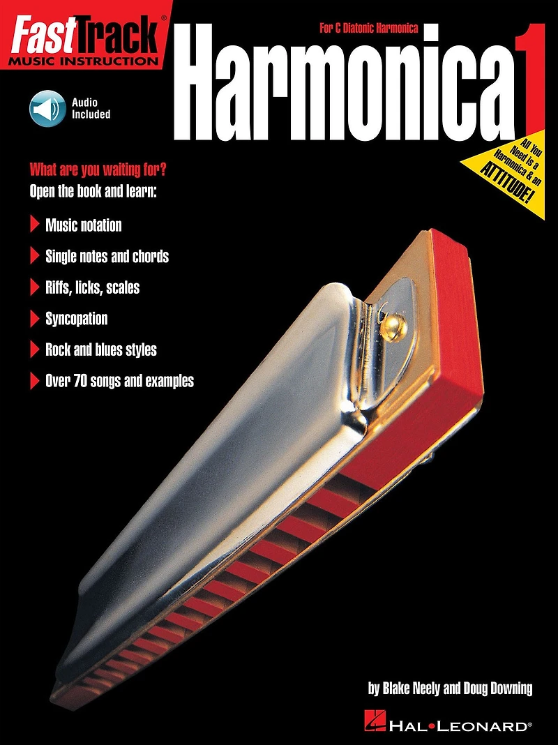 FastTrack Harmonica Method - Book 1: for Diatonic