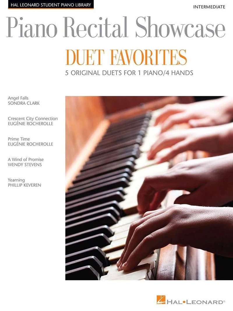 Piano Recital Showcase - Duet Favorites: 5 Original Duets For 1 Piano/4 Hands
