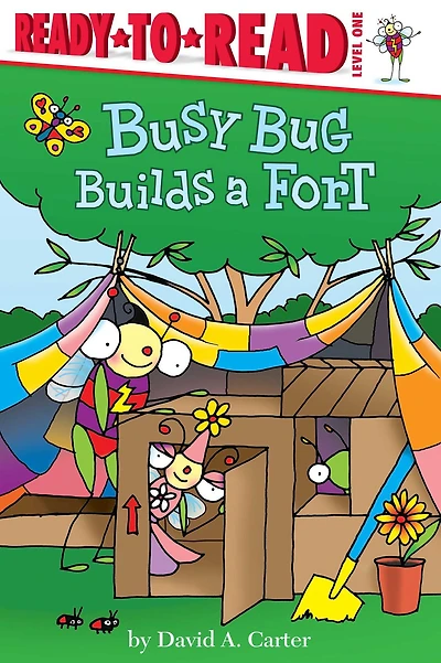 Busy Bug Builds a Fort: Ready-to-Read Level 1 (with audio recording)