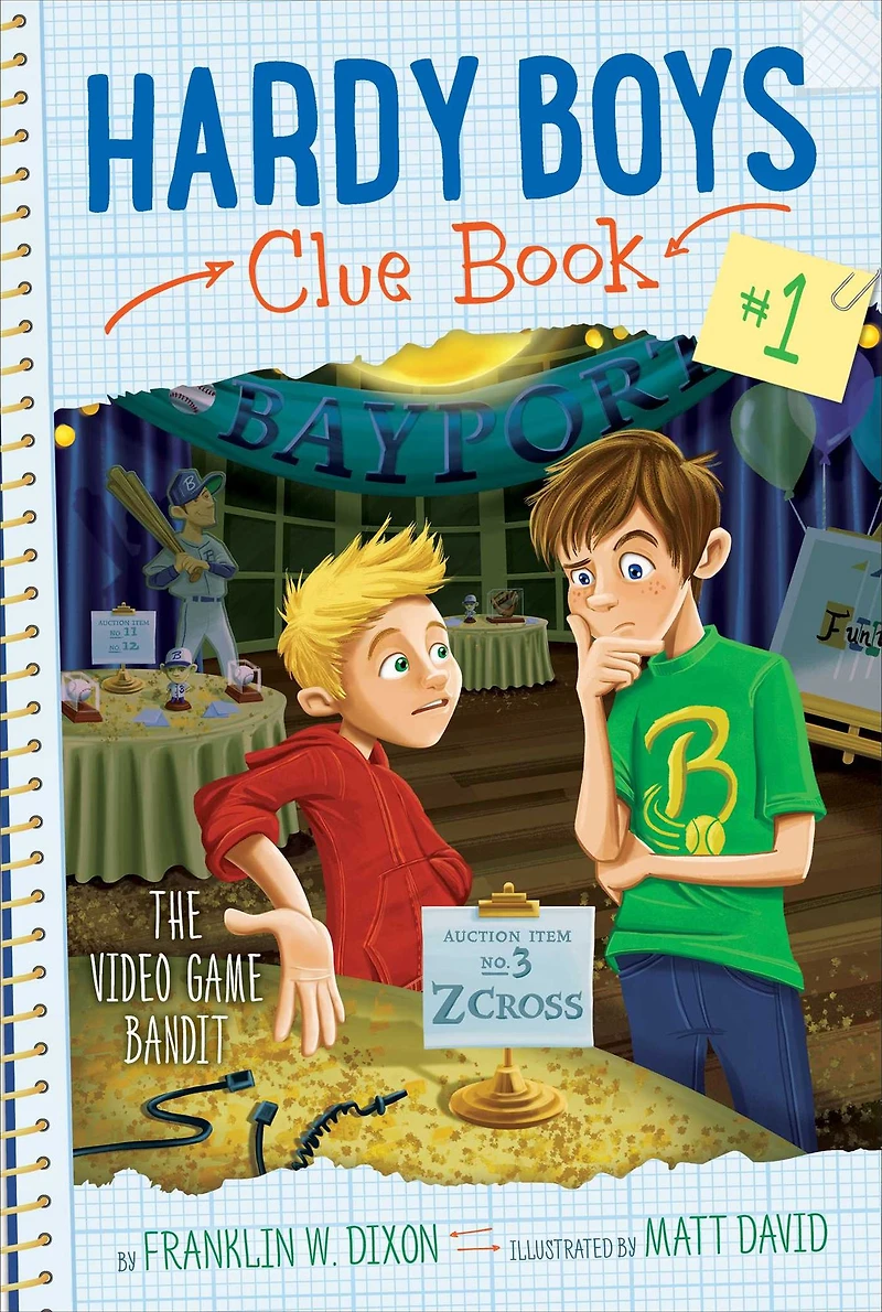 The Video Game Bandit (Hardy Boys Clue Book Series #1)