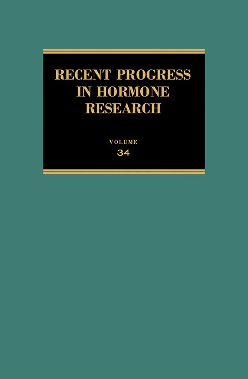 Recent Progress in Hormone Research: Proceedings of the 1984 Laurentian Hormone Conference