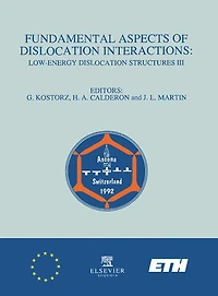 Fundamental Aspects of Dislocation Interactions: Low-Energy Dislocation Structures III