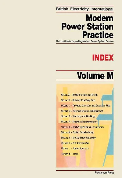 Modern Power Station Practice: Incorporating Modern Power System Practice