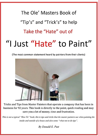 I Just "Hate" To Paint