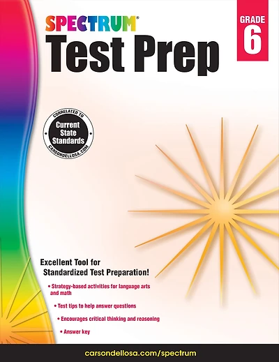 Spectrum Test Prep, Grade 6