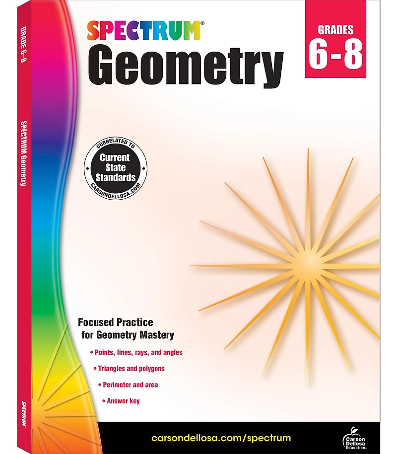 Spectrum Geometry, Grades 6-8