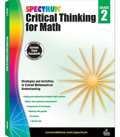 Spectrum Critical Thinking for Math