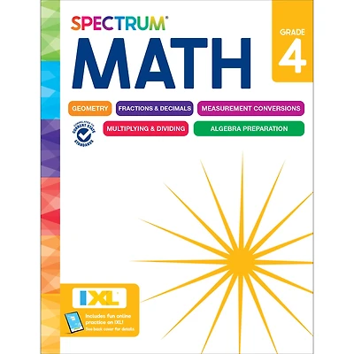 Spectrum Math Workbook
