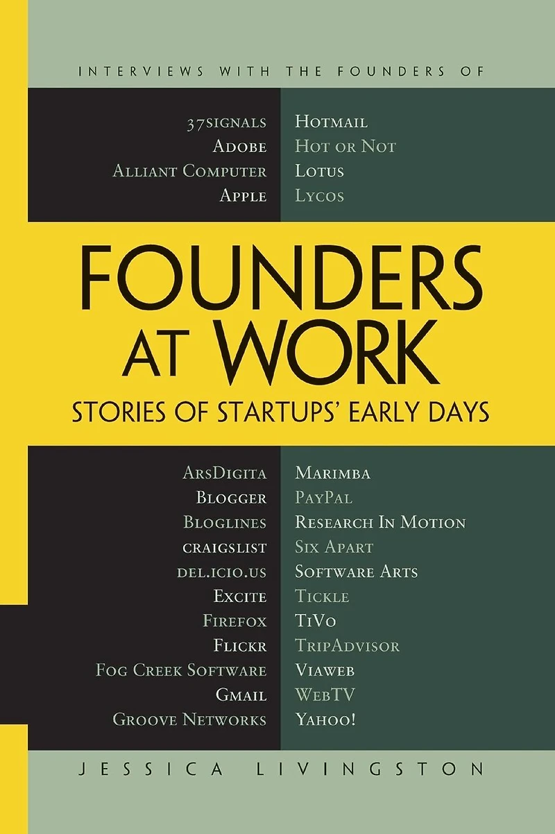 Founders at Work: Stories of Startups' Early Days