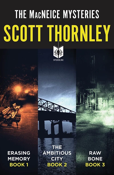 The MacNeice Mysteries Ebook Bundle 1: Erasing Memory (Book 1), The Ambitious City (Book 2), and Raw Bone (Book 3)