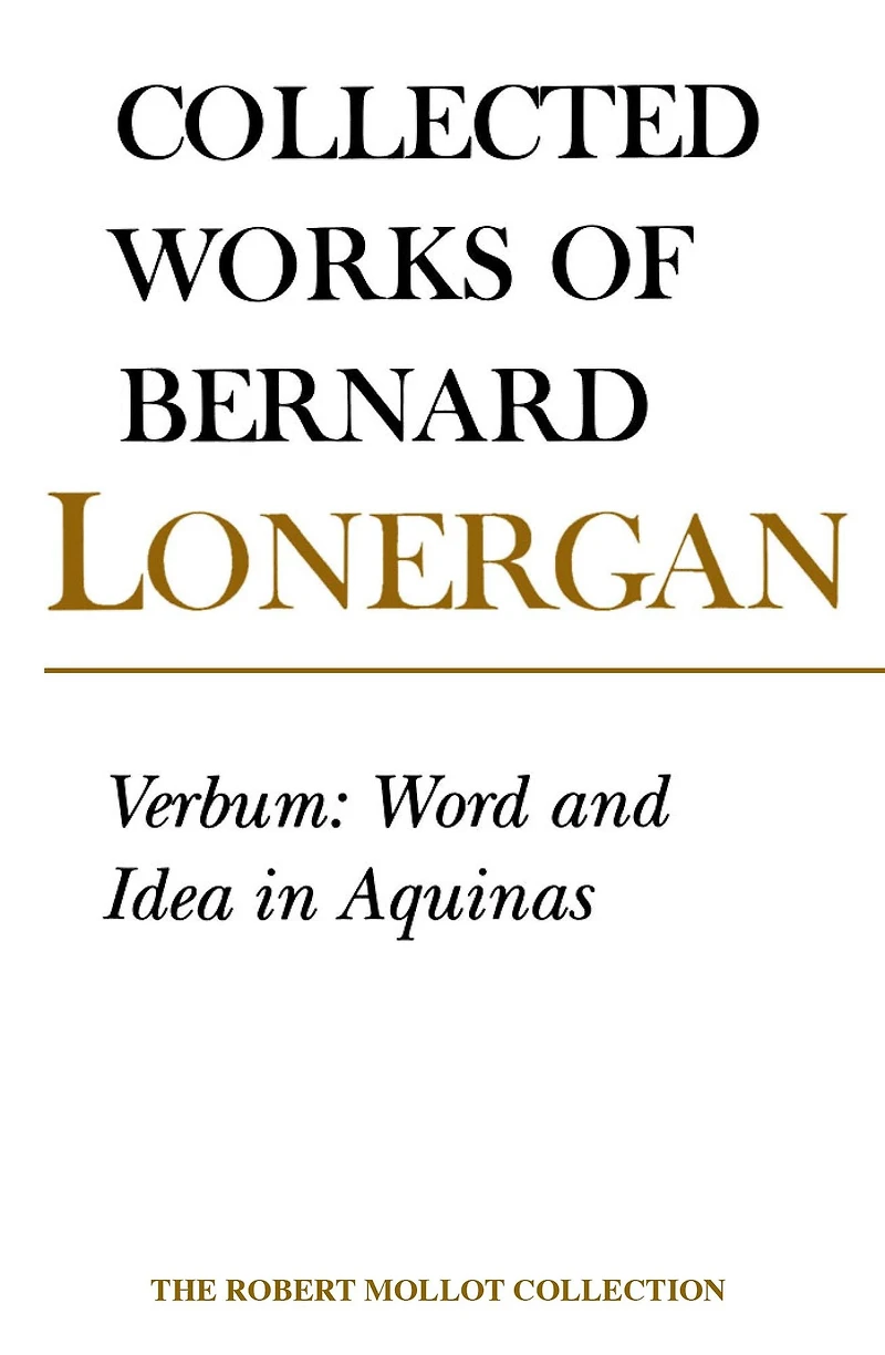 Verbum: Word and Idea in Aquinas, Volume 2