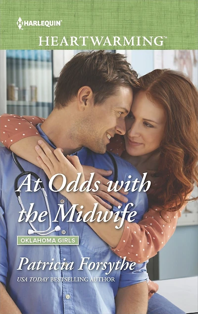 At Odds with the Midwife: A Clean Romance
