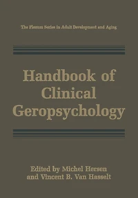 Handbook of Clinical Geropsychology