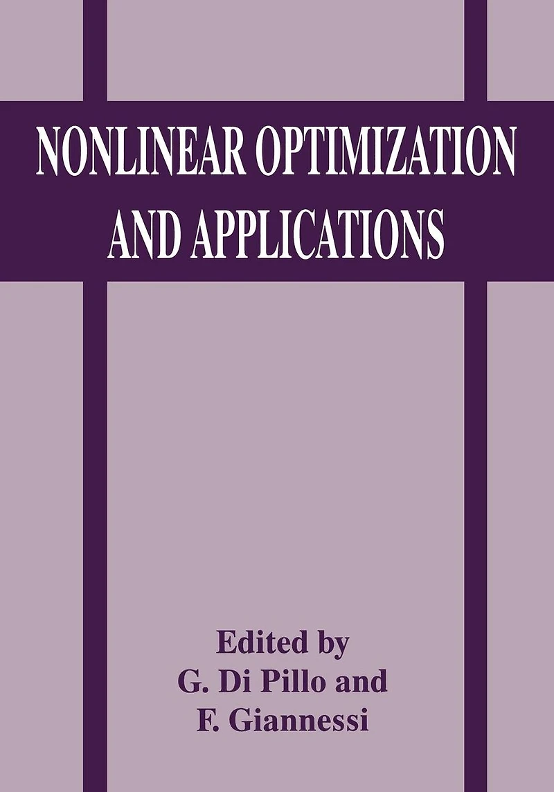 Nonlinear Optimization and Applications