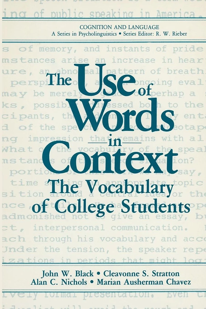 The Use of Words Context: Vocabulary Collage Students