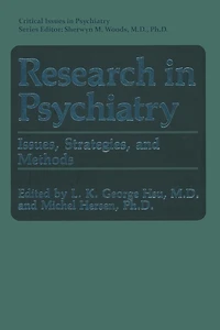 Research Psychiatry: Issues, Strategies, and Methods