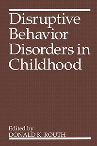 Disruptive Behavior Disorders Childhood