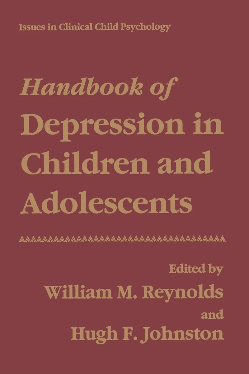 Handbook of Depression Children and Adolescents