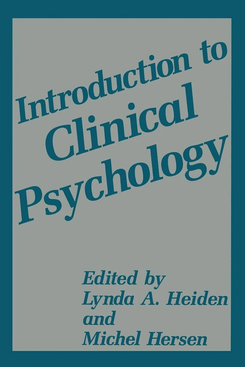 Introduction to Clinical Psychology