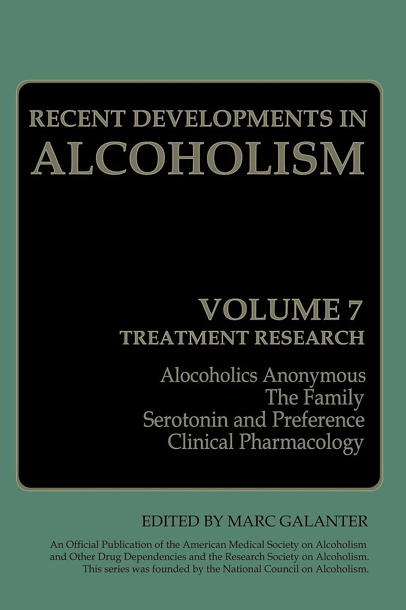 Recent Developments Alcoholism: Treatment Research