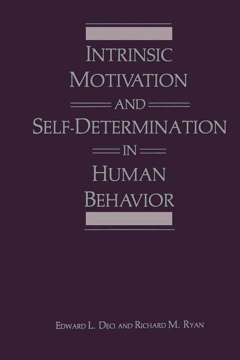 Intrinsic Motivation and Self-Determination Human Behavior