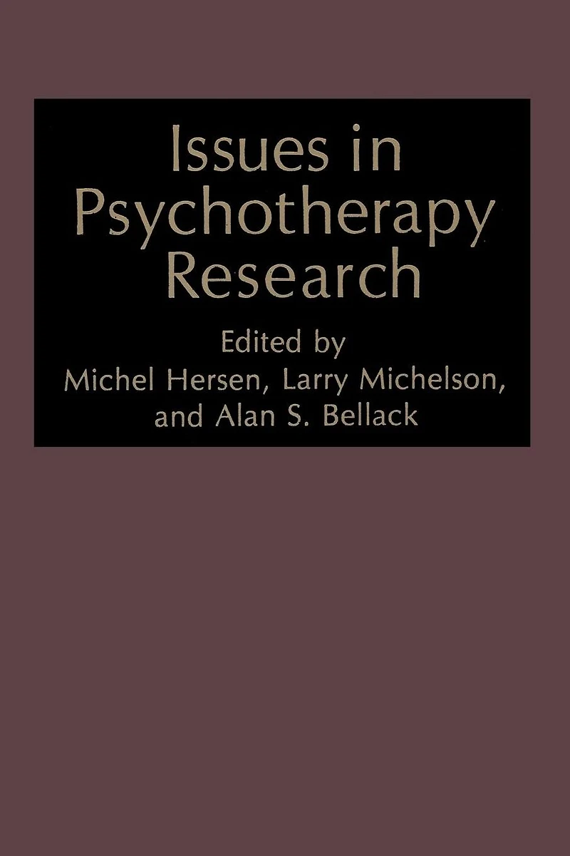 Issues Psychotherapy Research