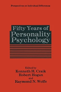 Fifty Years of Personality Psychology