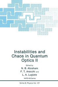 Instabilities and Chaos Quantum Optics II