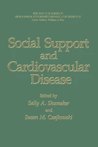 Social Support and Cardiovascular Disease