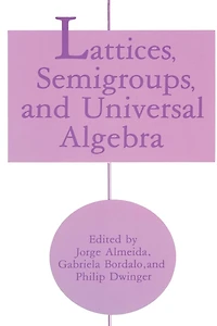 Lattices, Semigroups, and Universal Algebra