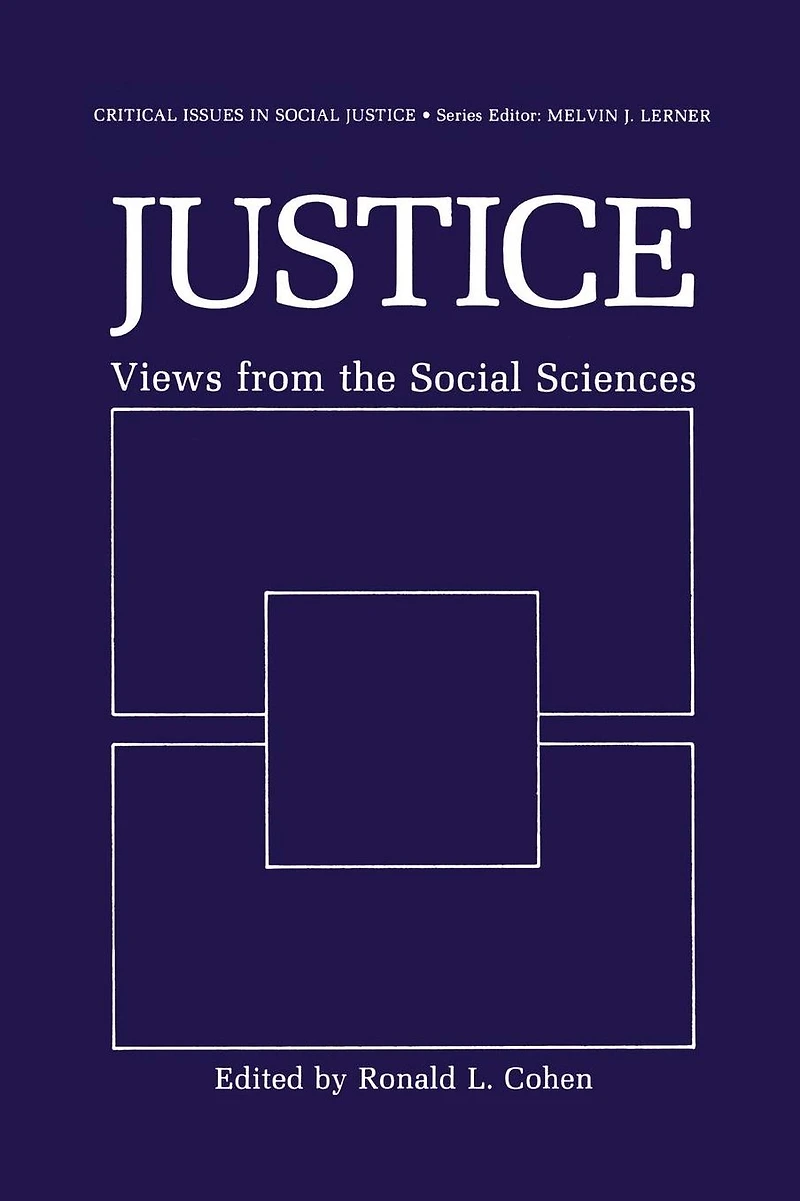 Justice: Views from the Social Sciences