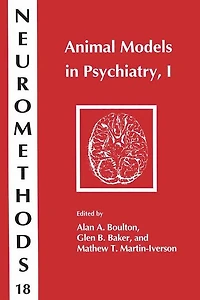 Animal Models Psychiatry, I