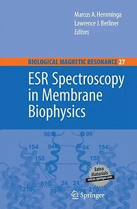 ESR Spectroscopy Membrane Biophysics