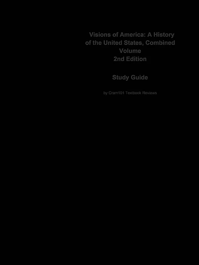 Visions of America, A History of the United States, Combined Volume: World history, United States
