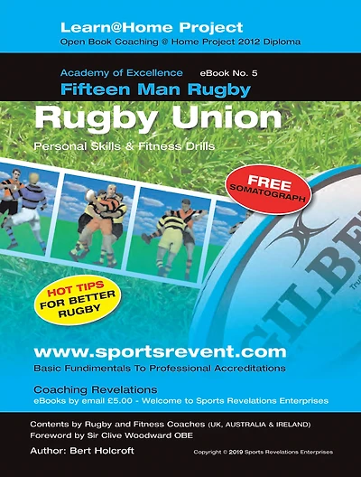 Book 5: Learn @ Home Coaching Rugby Union Project: Academy of Excellence For Coaching Rugby Union Personal Skills