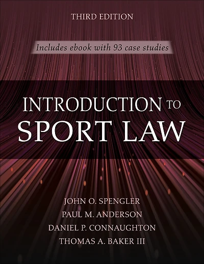 Introduction to Sport Law With Case Studies