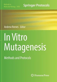 In Vitro Mutagenesis: Methods and Protocols
