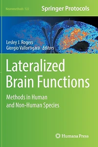 Lateralized Brain Functions: Methods Human and Non-Human Species