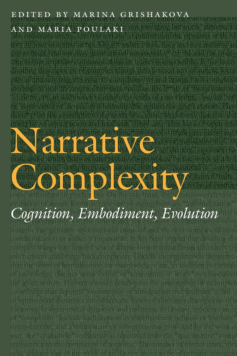 Narrative Complexity: Cognition, Embodiment, Evolution