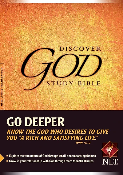 The Discover God Study Bible NLT