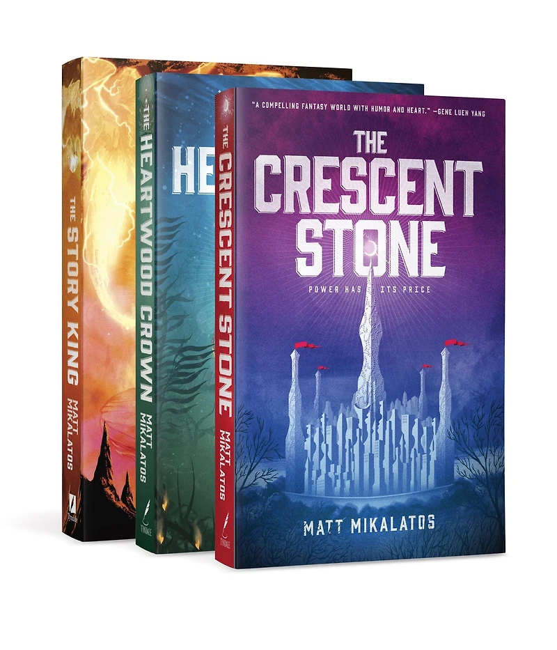 The Sunlit Lands Trilogy: Crescent Stone / Heartwood Crown Story King